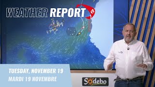 Weather report 9  November 19  Vendée Globe 2024 [upl. by Wertz]