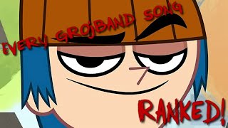 Every Grojband Song Ranked [upl. by Alexi216]