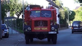 Magirus Deutz Mercur 125 A als SKW 2000 Feuerwehr Thurnau [upl. by Russ790]