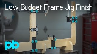 Low Budget Bicycle Frame Jig 06 [upl. by Donaugh]