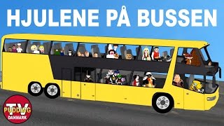 Hjulene på bussen  Danske Børnesange [upl. by Zulema]