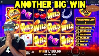 quotWinning Big on Cash Chips Slot  Must Seequot [upl. by Elleined782]