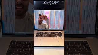 MacBook screen showing lines Its repairable [upl. by Roy24]