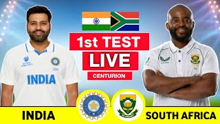 LIVE India vs South Africa 1st Test Live RSA vs IND 1st Test Live score amp commentary [upl. by Kartis]