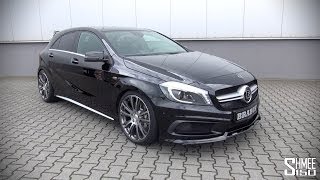 Brabus Mercedes A45 AMG  Introduction and Revs [upl. by Aila]