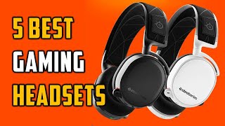 ✅The 5 Best Gaming Headsets  Top 5 Best Gaming Headsets Review [upl. by Golden]