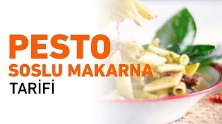 Pesto Soslu Makarna Tarifi  Petso Soslu Makarna Nasıl Yapılır [upl. by Selden273]