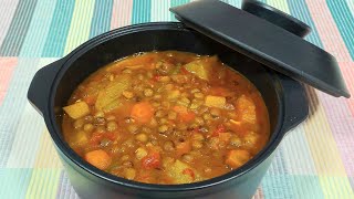 🥘 LENTEJAS LIGERAS 🌶🧄🥕A LA JARDINERA 🧅🍅🥔🫑  BEATRIZ COCINA [upl. by Ricketts966]