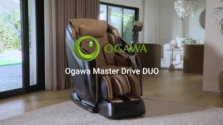 Ogawa Master Drive Duo Massage Chair Features [upl. by Nolak237]