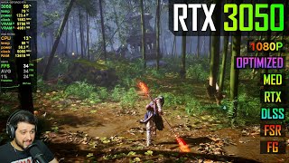 RTX 3050  Black Myth Wukong  DF Optimized Settings RT DLSS FSR FG [upl. by Schulman]