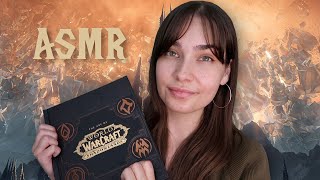 ASMR World of Warcraft Shadowlands Art Book [upl. by Estey]