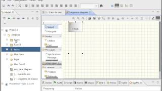 Diagramas UMLSysML com a ferramenta Modelio [upl. by Gough]