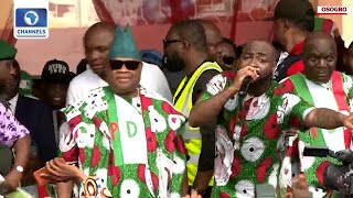 Davido Thrills PDP Supporters At Mega Rally In Osogbo [upl. by Carmelo420]