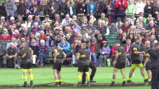 Braemar Gathering Tug Of War Final 2016 [upl. by Elleimac]