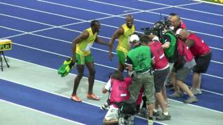 HD HQ Usain Bolt  Berlin 2009  World Record 100m 958 sec  Live Uncut [upl. by Evyn]