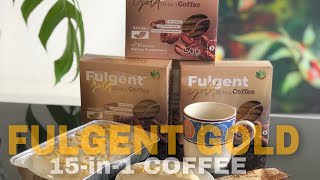 FULGENT GOLD 15in1 COFFEE  FULGENT WELLNESS CORPORATION [upl. by Mersey]