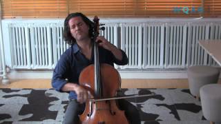 Zuill Bailey Plays Bachs Cello Suite No 3 in the WQXR Café [upl. by Wixted]