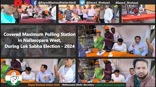 LokSabha Election 2024  Nallasopara ke Sabhi Polling Booth per Indian National Congress ka Support [upl. by Kam]