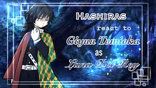 Hashira’s react to Giyuu as Lana Del Rey🌊🎶 SHORTKNY [upl. by Seve]