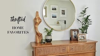 My Favorite Thrifted Home Decor Finds [upl. by Bidle]