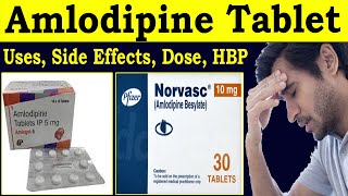 Amlodipine tablets ip 5mg hindi  Norvasc 5 mg tablet  Amlodipine tablet uses side effects dose [upl. by Ensign474]