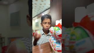 Chiku ne almari se kinderjoy kese churaya😍 shorts ytshorts viralvideos kinderjoy [upl. by Sinegra715]