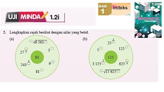 KSSM Matematik Tingkatan 3 Bab 1 indeks hukum indeks uji minda 12i no2 buku teks form 1 pt3 [upl. by Ahsile]