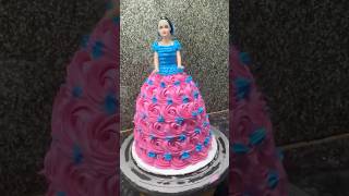 Barbie doll cake makingcake [upl. by Aslam]