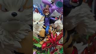 Gary Arcanine Nidoking Pokemon Resin Statue Action Figure anime toys japan kawaii ash pikachu [upl. by Skutchan714]