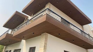 Exterior Wpc Louvers panel Design  Wood face [upl. by Petula]