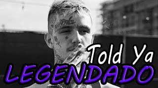 Lil peep  Told Ya legendado rare music [upl. by Rehotsirhc]