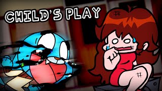 FNF Childs Play But its GF Vs Gumball Pibby 【 Pibby Apocalypse  FNF X PIBBY 】 FNF MOD [upl. by Necyla]