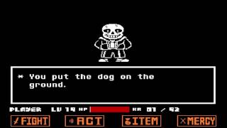 What would happen if you get Annoying doG to Sans [upl. by Azil906]