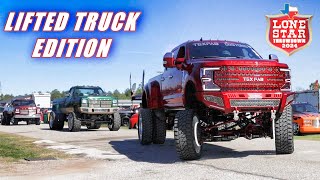 Lifted Trucks at LST Cruise 2024 Lonestar Throwdown [upl. by Adelpho]