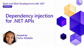 Dependency injection for NET APIs Pt 7  Backend Web Development with NET for Beginners [upl. by Lothar679]