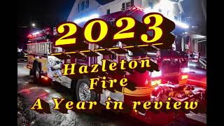 Hazleton City Pa Fire 2023 Year End In Review [upl. by Aener]