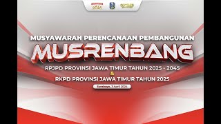 MUSRENBANG PROVINSI JAWA TIMUR 2024 [upl. by Ulrika24]