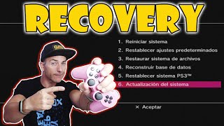 El VIDEO DEFINITIVO UNIVERSAL  Como entrar en MODO RECOVERY ps3 2021 hasta 2050 [upl. by Vivl]