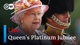 Watch live Great Britain celebrates Queen Elisabeths Platinum Jubilee with parade and ceremony [upl. by Skrap]