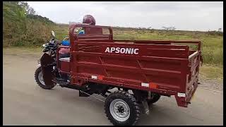 How to drive Apsonic Cargo tricycle [upl. by Acinna]