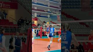 TÜRK HAVA YOLLARI SK  OK HERCEGNOVI CEVCupW volleyball volley [upl. by Acnairb775]