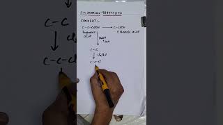 Convert Propanoic Acid into Ethanoic Acid chemistry study [upl. by Ayahsey]