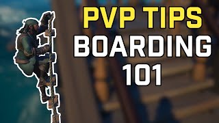 How to Board Enemy Ships PVP TIPS  Sea of Thieves [upl. by Ahsiei]