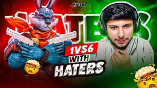 1VS6 With Haters😡😱 Hardest Challenge Ever🥵😱 Smooth 444 [upl. by Nitsugua]