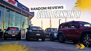 GWM CANNON X RANDOM REVIEW [upl. by Allerym]