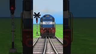 TRAIN RUNNING ON BROKEN RAILWAY TRACKS 😱 train [upl. by Dorwin]