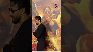 In Cop Mode Tiger Shroff Makes A Dapper Entry At Singham Returns Event  N18S shorts viralvideo [upl. by Nessah29]