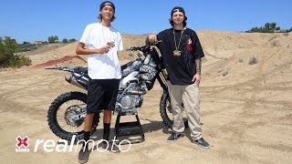 Colby Raha and Tyson Traner win Real Moto 2018 bronze  World of X Games [upl. by Atsahs]