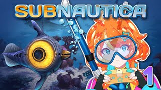 Pfft Whos scared of the ocean Not me yes me【SUBNAUTICA】 Part 1 [upl. by Libbna]