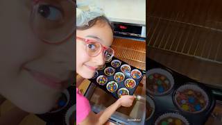 Children make delicious brioche with MampMs candies recipe viralvideo shorts cooking food viral [upl. by Sprage427]